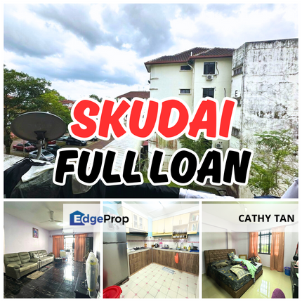 FULL LOAN & CASH BACK🔥士古来 Skudai 有电梯公寓出售, Johor, Skudai