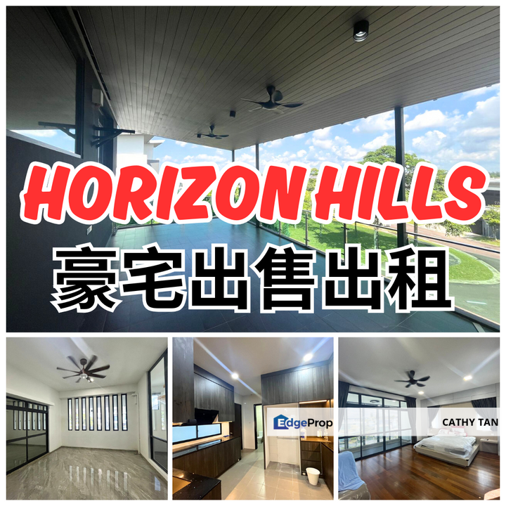  高级区 Horizon Hills 山丘上的家园有环境宁静的豪宅出租🔥For Rent, Johor, Nusajaya
