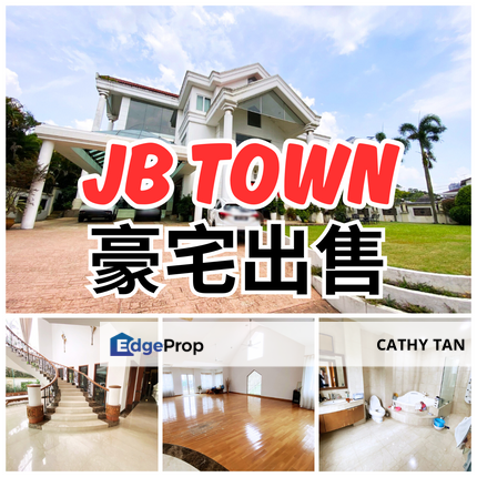 火辣单位! 坡底 JB Town 仅3km to CIQ 要投资 Airbnb/自住都行的高级豪宅要出售🔥Stulang Laut Bungalow, Johor, Johor Bahru