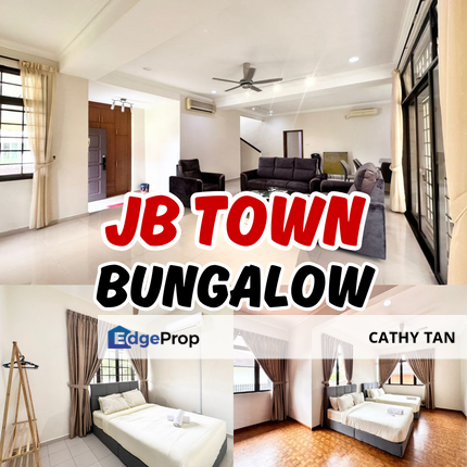 越住越富裕💰新山坡底 JB Town 稀有富人区10分钟到 CIQ/RTS 低密度围篱保安区 Bukit Kesenangan 老洋房出售, Johor, Johor Bahru