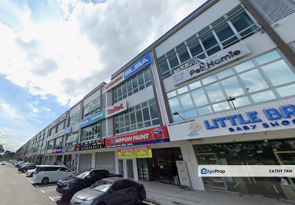 五福城Sutera隔壁大路店面招租🔥阿水榴莲对面跟R&C和Uncle Five同排, Johor, Skudai