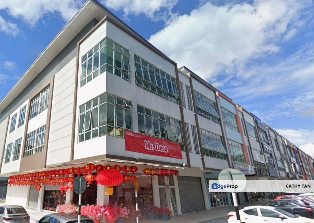 五福城Sutera隔壁大路店面招租🔥阿水榴莲对面跟R&C和Uncle Five同排, Johor, Skudai