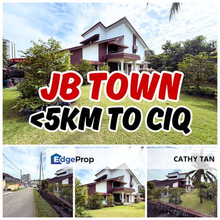 新山坡底Taman Serene JB Town角头双层半独立出售🔥而且地点美美5km里内抵达CIQ/Pelangi/KSL等著名地点, Johor, Johor Bahru