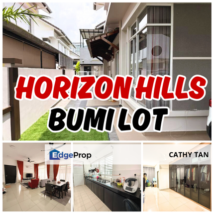 The Green Horizon Hills Superlink House for sale🔥Bumi Lot, Johor, 