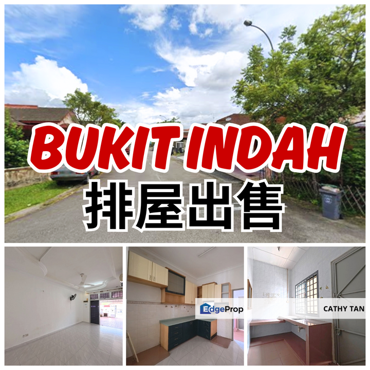 一线区Bukit Indah有排屋出售🔥CIQ/TUAS 中间点, Johor, Bukit Indah