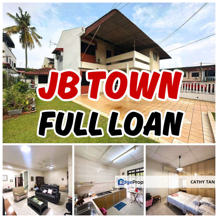 FULL LOAN! Foreigner can buy! 2层半独立出售🔥Taman Sentosa@JB Town靠近CIQ地点美美而且<5km可抵达Mid-valley/KSL等非常方便适合投资自住, Johor, Johor Bahru