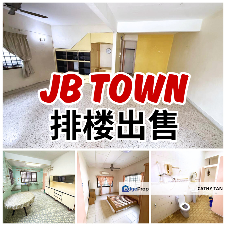 新山坡底 Maju Jaya@JB Town 双层排楼出售🔥黄金地点<5km CIQ是自住/投资Airbnb民宿好康, Johor, Johor Bahru