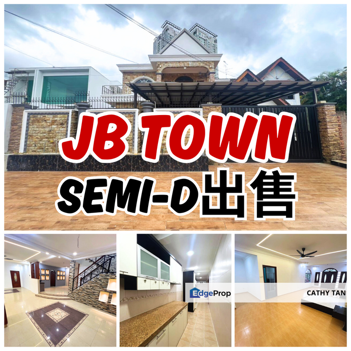 新山坡底Taman Serene@JB Town双层半独立出售🔥而且地点美美5km里内抵达CIQ/Pelangi/KSL等著名地点, Johor, Johor Bahru