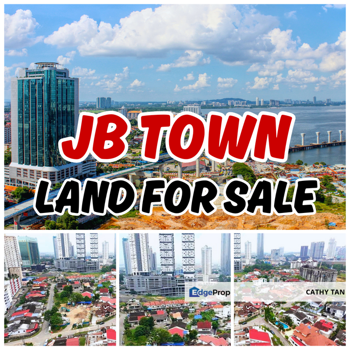 Dato Sulaiman@JB Town 新山坡底 5km 到 CIQ 稀有地皮出售🔥考虑做小型发展商就赶快行动来投资4片洋房地皮🤩, Johor, Johor Bahru