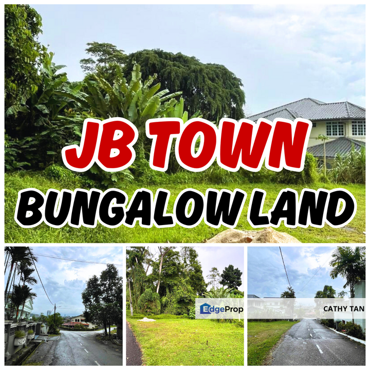 新山坡底Nong Chik@JB Town稀有洋房地皮出售🔥周围都是成熟的住宅区5km到CIQ投资自建Bungalow, Johor, Johor Bahru