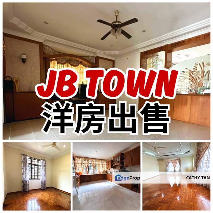 新山坡底Taman Serene@JB Town角头双层洋房出售🔥而且地点美美5km里内抵达CIQ/Pelangi/KSL等著名地点, Johor, Johor Bahru