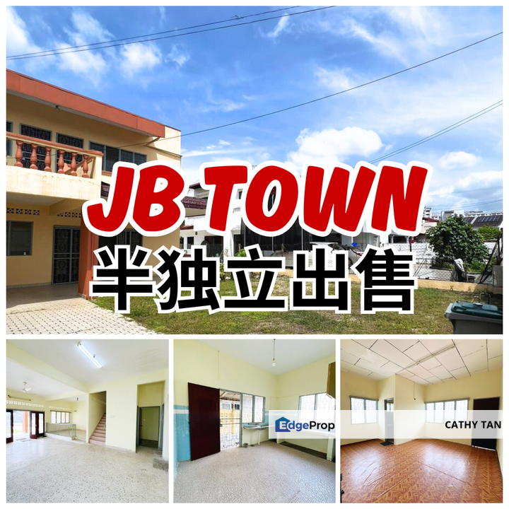 坡底龙园Taman Iskandar@JB Town大款双层半独立洋房出售🔥, Johor, Johor Bahru