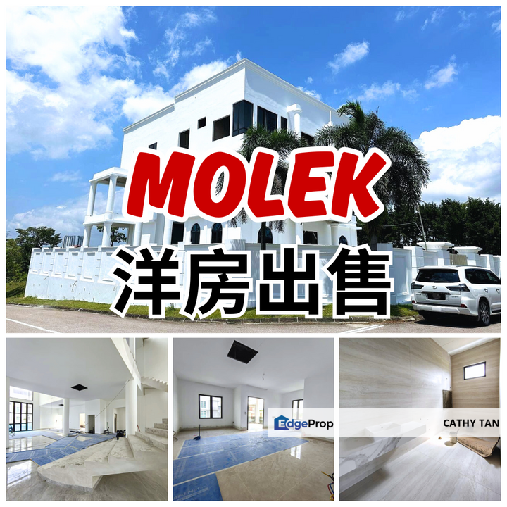 Molek Ponderosa壮观大气十足超大款3层楼独立式豪宅出售🔥重点地点优势, Johor, Johor Bahru