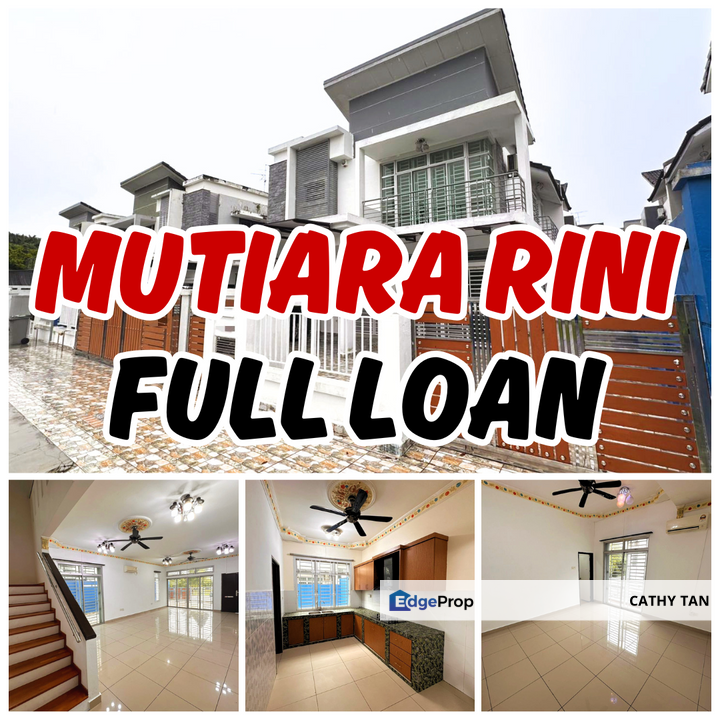 FULL LOAN🔥Mutiara Rini 双层联排独立别墅出售！环境开阔采光好而且地点美美不管投资自住都合适, Johor, Skudai