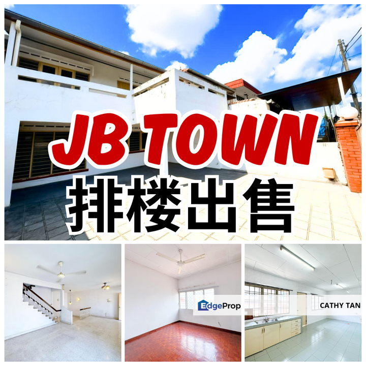 Pelangi@JB Town 新山坡底彩虹花园稀有大款双层排屋出售🔥优质地点<5公里到 CIQ JB Customs 是自住/投资Airbnb民宿好康, Johor, Johor Bahru