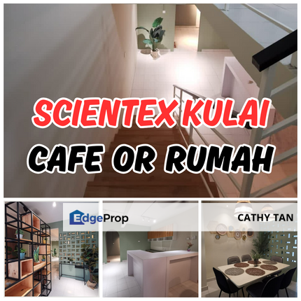 Cantiknya! Ni café or rumah? kah Scientex Kulai jek, Johor, Kulai