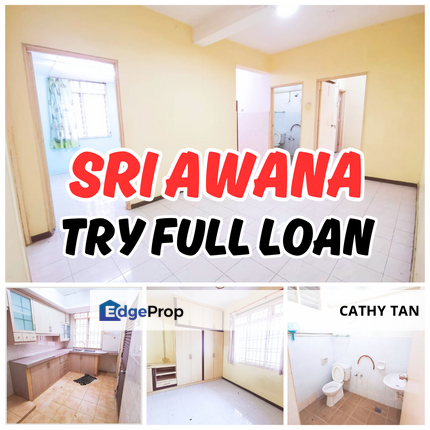 可以try Full Loan! 环境优美 Sri Awana Town House, Johor, Skudai