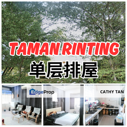 20mins to CIQ 的 Taman Rinting 排屋出售, Johor, Masai