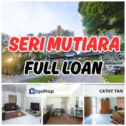 FULL LOAN! 屋主亏本卖! SERI MUTIARA 大款公寓! , Johor, Masai