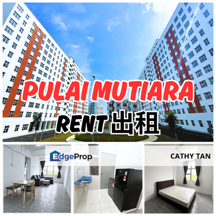 Pulai Mutiara 靠近Tuas拎包入住刚装修全家具还有冰箱洗衣机, Johor, Johor Bahru