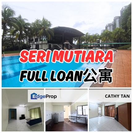 屋主亏本卖还等什么?! Seri Mutiara 大款公寓出售, Johor, Masai