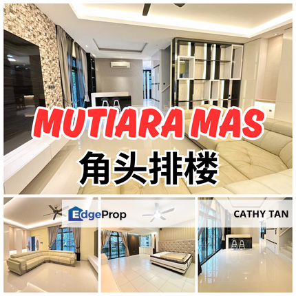 Mutiara Mas 豪宅Feel全扩建装修2.5层排楼出售还包家具, Johor, Skudai