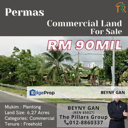 (Permas) Commercial Land, Johor, Johor Bahru