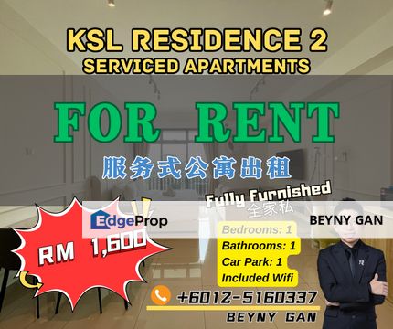(KSL Residence 2) Service Apartment, Johor, Johor Bahru