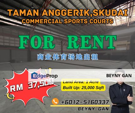 (Taman Anggerik, Skudai) Commercial Sports Courts, Johor, Tampoi