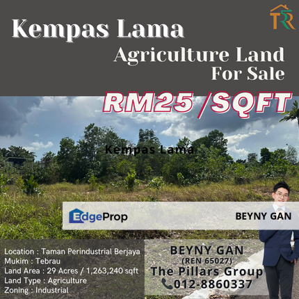 Kempas Lama, Taman Perindustrial Berjaya Agriculture Land, Johor, Johor Bahru