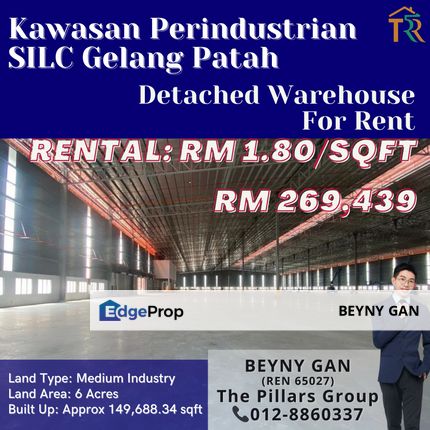 Kawasan Perindustrian SILC Gelang Patah Detached Warehouse, Johor, Gelang Patah