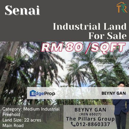 (Senai) Industrial Land, Johor, Senai