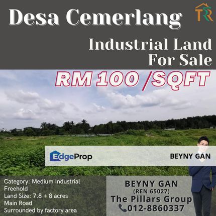 (Desa Cemerlang) Industrial Land, Johor, Johor Bahru