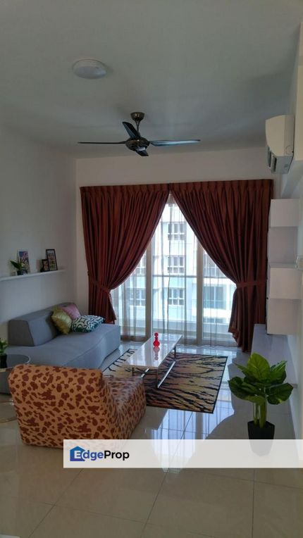 8 min to Ciq Season Larkin Apartment Full Loan 1bed High floor, Johor, Johor Bahru