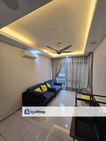 The Seed Town House Duplex Upper 2parking Unit Sutera Mall Freehold, Johor, Skudai