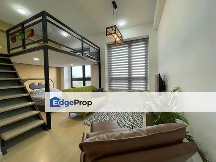 10min To Tuas Sunway Grid Condo 2carpark Nice Reno Studio Freehold, Johor, 