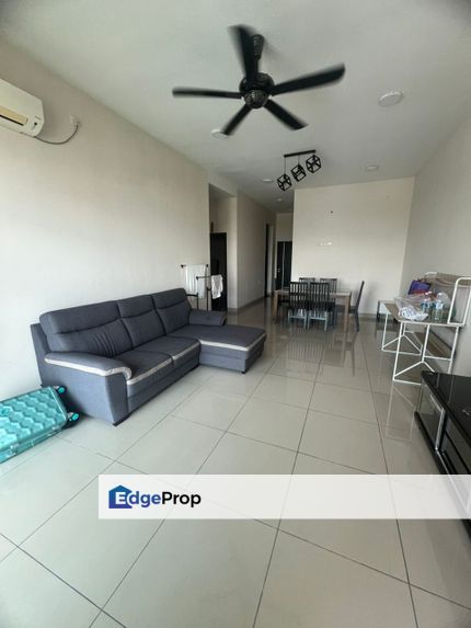 10min To Ciq Larkin M condo 2carpark 3bed fully, Johor, Johor Bahru