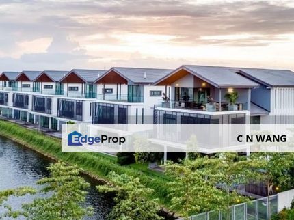 Isola Grandeur 3-Storey Bungalow Canal View For Rent @ Senibong Cove, Johor, Masai