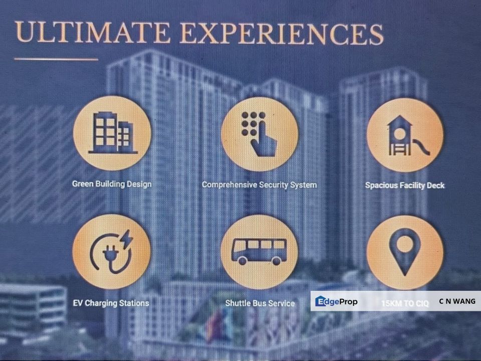 Bandar Dato Onn Freehold Service Apartment For Sale, Johor, Johor Bahru