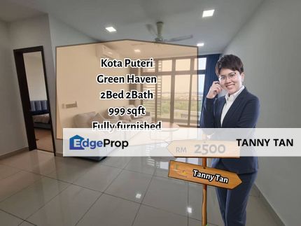 Kota Puteri Green Haven 2bed 2bath fully furnished, Johor, Masai