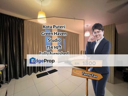 Kota Puteri Green Haven studio fully furnished, Johor, Masai