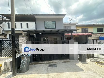 Double Storey Low Cost Terranced at Jalan melunak 8, Taman Desa Cemerlang For sale, Johor, Ulu Tiram