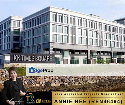 KK TIMES SQUARE ONE BLOCK SHOPLOTS | 6 Storey FOR SALE, Sabah, Kota Kinabalu