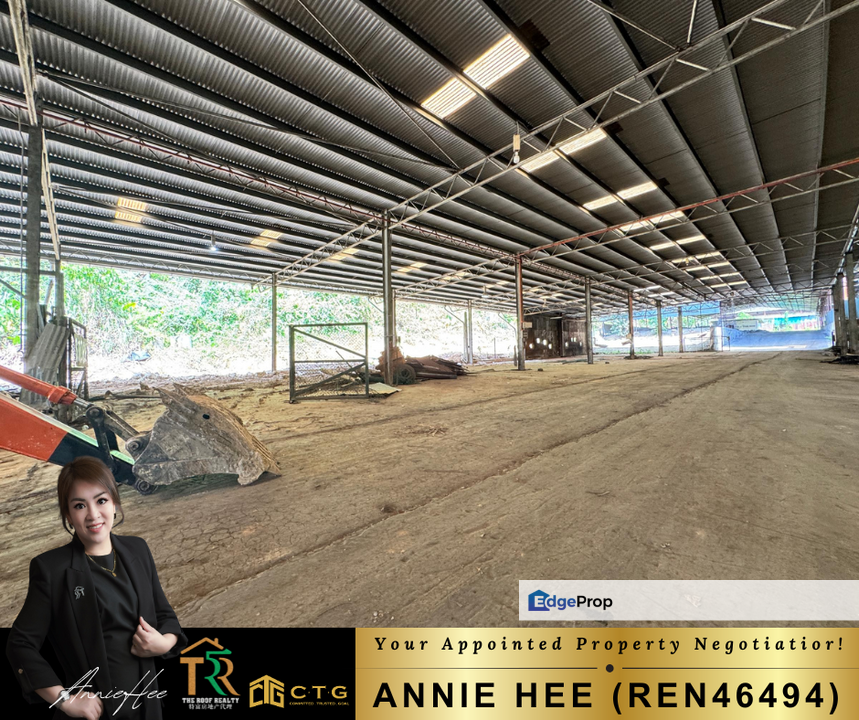 🔥 [FOR SALE] Huge Warehouse | Facing Main Road | High Exposure | 1000 Amp | Menggatal Inanam 🔥, Sabah, Kota Kinabalu