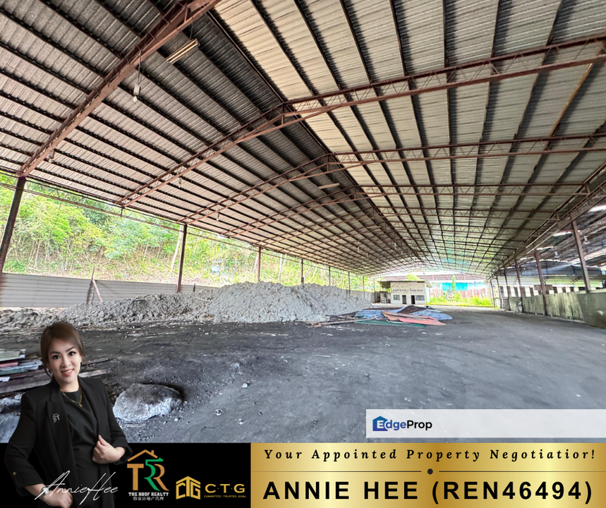 🔥 [FOR SALE] Huge Warehouse | Facing Main Road | High Exposure | 1000 Amp | Menggatal Inanam 🔥, Sabah, Kota Kinabalu