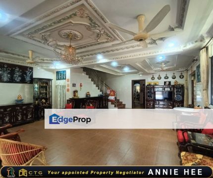 Taman Sinar Baru Double Storey Semi Detached House For Sale, Sabah, Kota Kinabalu