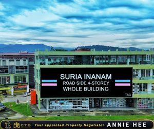 Suria Inanam Roadside 3+1 Storey Whole Building For Sale for Sale @RM9 ...