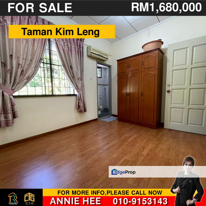 Taman Kim Leng Double Storey Superlink Terrace For Sale, Sabah, Kota Kinabalu
