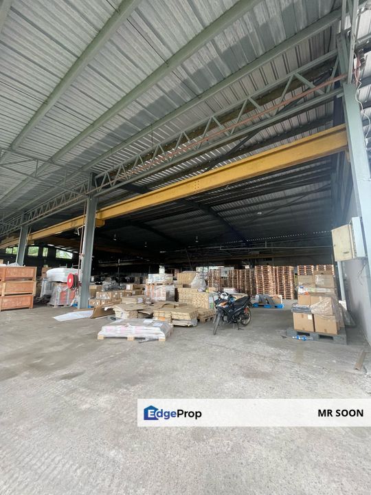 Olak Lempit Warehouse with CF & Crane (RM1.30/sf), Jenjarom, Banting, Selangor, Banting