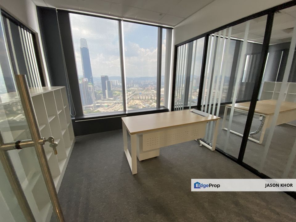 The Stride @ Bukit Bintang City Centre (BBCC) Tenanted Office For Sale 2,206sqft, Walking Distance to LRT, Monorel & MRT, Unblock TRX View High Floor, Kuala Lumpur, Pudu